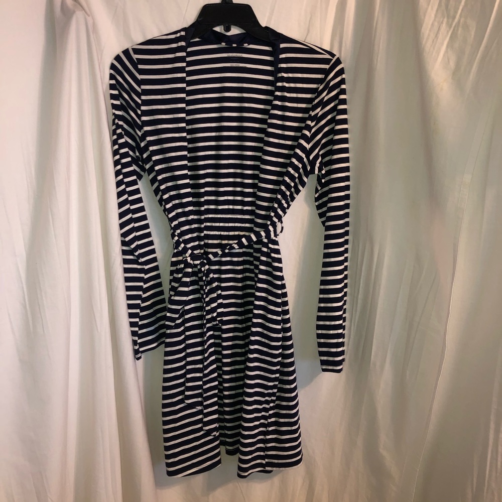 3 for $20- Motherhood Maternity Stripe Duster - Picture 2 of 4